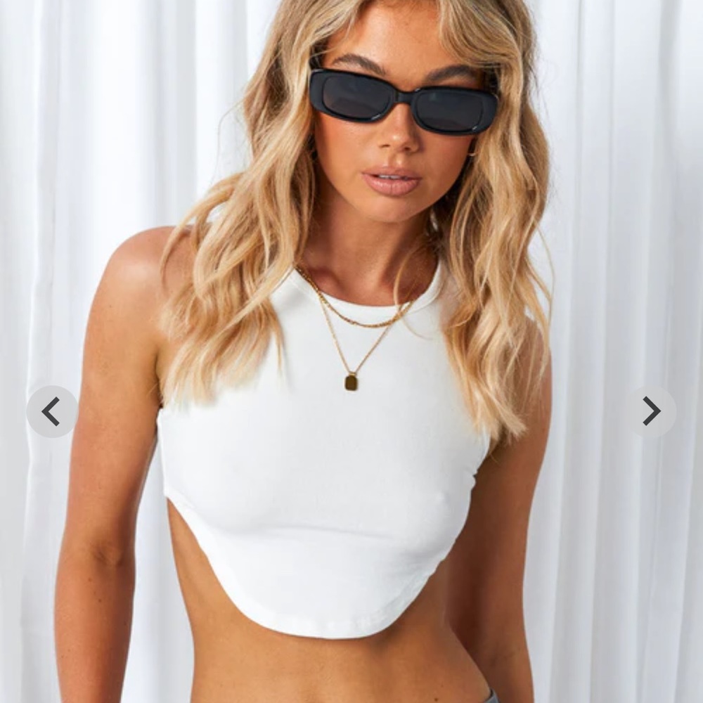 Piper White Tank
